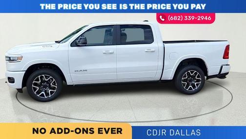 Bright White Clearcoat 2026 RAM 1500 Laramie