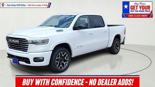 Bright White Clearcoat 2026 RAM 1500 Laramie