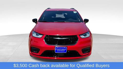 Red 2026 Chrysler Pacifica Select