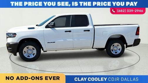 Bright White Clearcoat 2026 RAM 1500 Tradesman