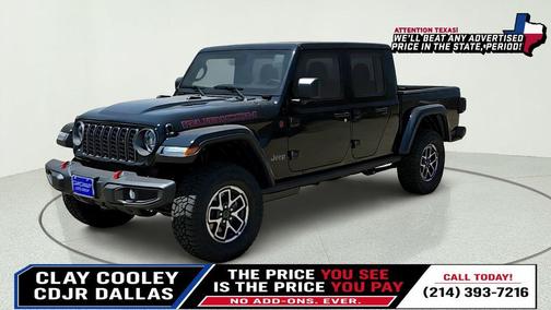 Black Clearcoat 2026 Jeep Gladiator Rubicon
