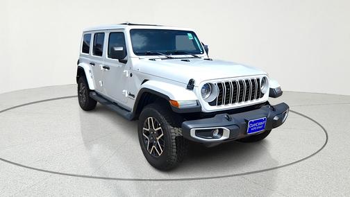 Bright White Clearcoat 2026 Jeep Wrangler Sahara