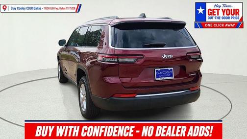 Velvet Red Pearlcoat 2026 Jeep Grand Cherokee L Laredo
