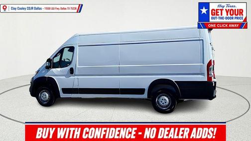 Bright White Clearcoat 2026 RAM ProMaster 3500 High Roof
