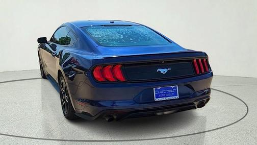 Kona Blue Metallic 2018 Ford Mustang EcoBoost Premium