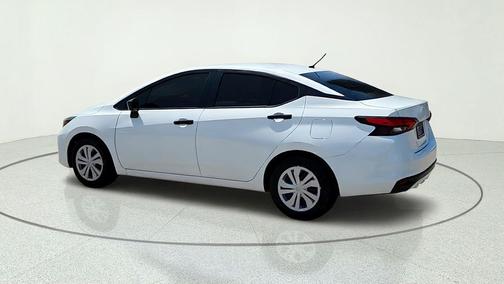 Cloud White 2024 Nissan Versa S