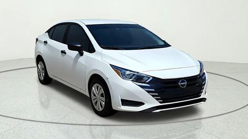 Cloud White 2024 Nissan Versa S