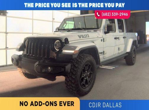 Silver Zynith Clearcoat 2022 Jeep Gladiator Sport