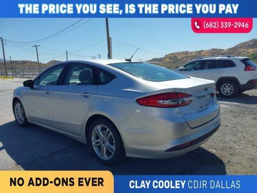 Ingot Silver Metallic 2018 Ford Fusion Hybrid S