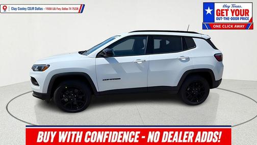 Bright White Clearcoat 2026 Jeep Compass Latitude