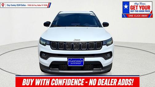 Bright White Clearcoat 2026 Jeep Compass Latitude