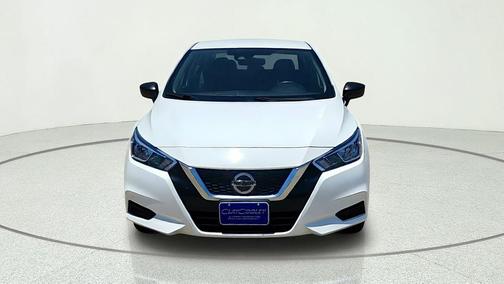 Cloud White 2022 Nissan Versa S