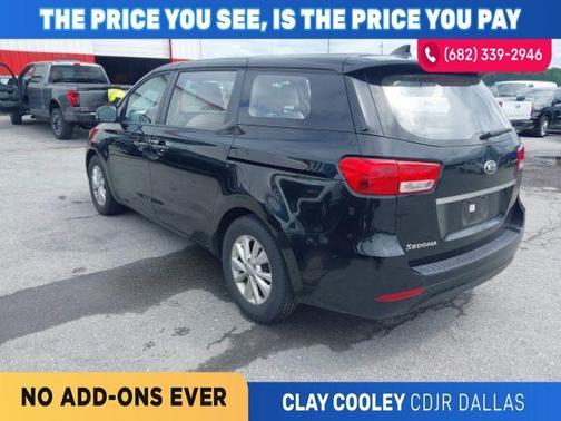 Aurora Black 2018 Kia Sedona L