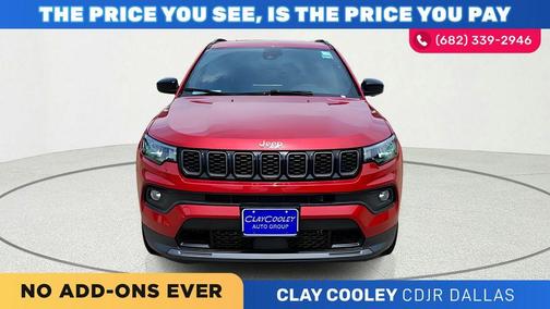 Red 2026 Jeep Compass Latitude