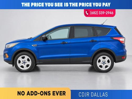 Lightning Blue Metallic 2018 Ford Escape S