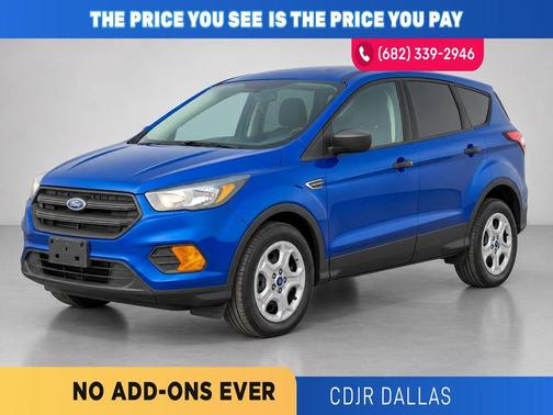 Lightning Blue Metallic 2018 Ford Escape S
