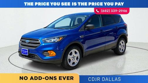 Lightning Blue Metallic 2018 Ford Escape S