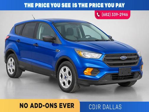 Lightning Blue Metallic 2018 Ford Escape S