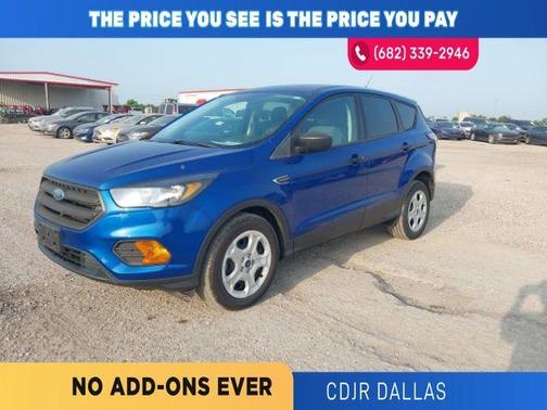 Lightning Blue Metallic 2018 Ford Escape S