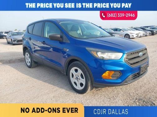Lightning Blue Metallic 2018 Ford Escape S