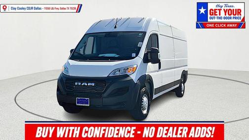Black Clearcoat 2026 RAM ProMaster 2500 High Roof