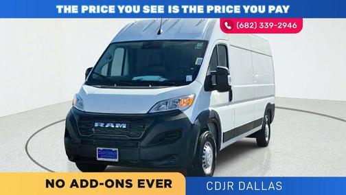 Black Clearcoat 2026 RAM ProMaster 2500 High Roof