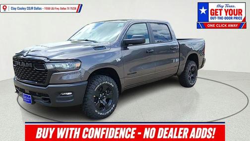 Granite Crystal Clearcoat Metallic 2026 RAM 1500 Tradesman