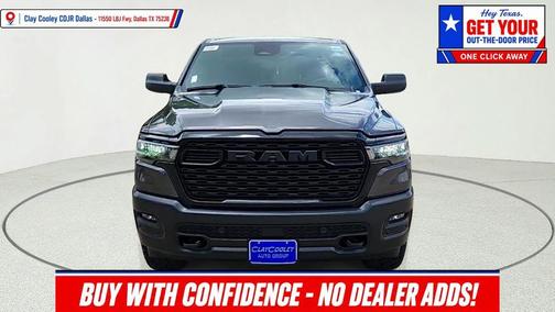 Granite Crystal Clearcoat Metallic 2026 RAM 1500 Tradesman