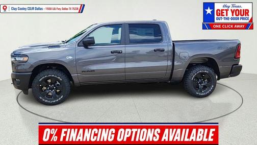 Granite Crystal Clearcoat Metallic 2026 RAM 1500 Tradesman