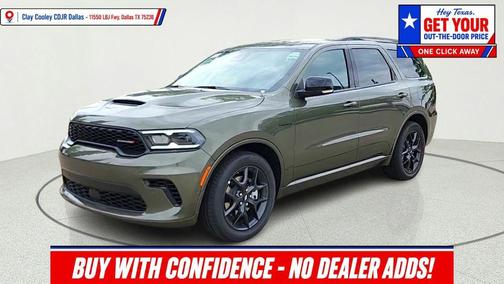 Green 2026 Dodge Durango GT Plus HEMI V8