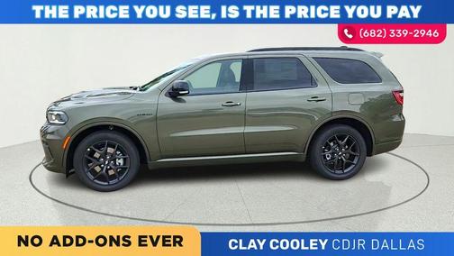 Green 2026 Dodge Durango GT Plus HEMI V8