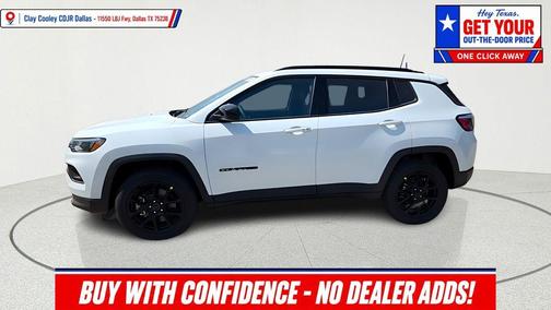 Bright White Clearcoat 2026 Jeep Compass Latitude