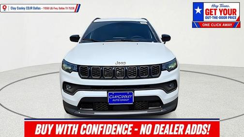 Bright White Clearcoat 2026 Jeep Compass Latitude