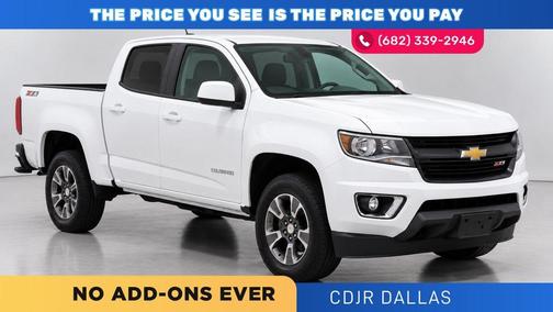 Summit White 2017 Chevrolet Colorado Z71