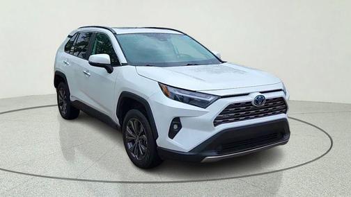 Wind Chill Pearl 2024 Toyota RAV4 Hybrid Limited