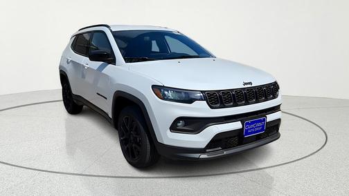 Bright White Clearcoat 2026 Jeep Compass Latitude