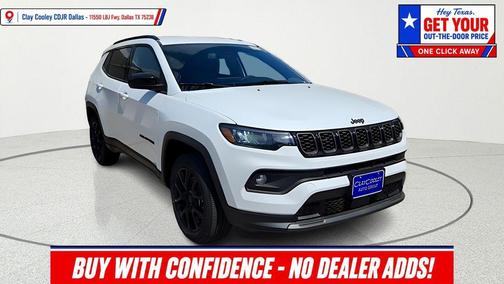 Bright White Clearcoat 2026 Jeep Compass Latitude