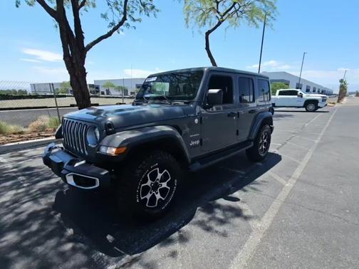 Sting Gray Clearcoat 2019 Jeep Wrangler Unlimited Sahara