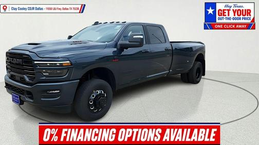 Blue Metallic 2026 RAM 3500 Laramie