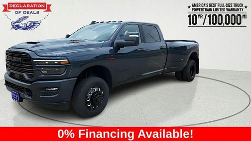 Blue Metallic 2026 RAM 3500 Laramie