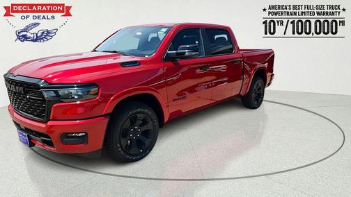 Molten Red Pearlcoat 2026 RAM 1500 Big Horn/Lone Star