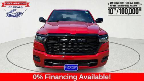 Molten Red Pearlcoat 2026 RAM 1500 Big Horn/Lone Star