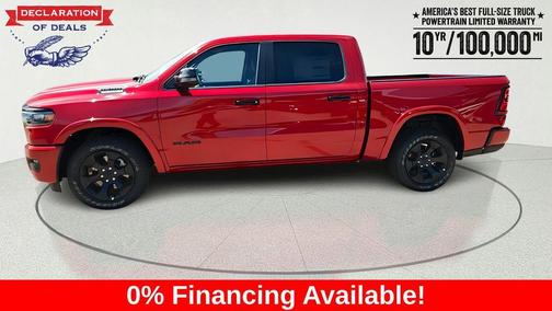 Molten Red Pearlcoat 2026 RAM 1500 Big Horn/Lone Star