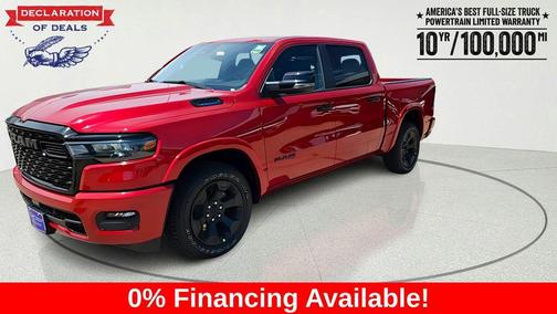 Molten Red Pearlcoat 2026 RAM 1500 Big Horn/Lone Star