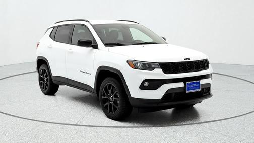 Bright White Clearcoat 2026 Jeep Compass Latitude