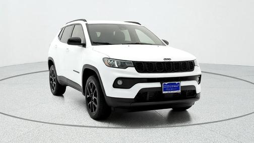 Bright White Clearcoat 2026 Jeep Compass Latitude