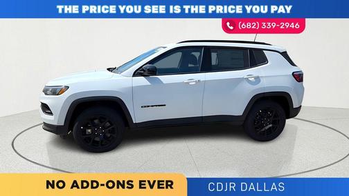 Bright White Clearcoat 2026 Jeep Compass Latitude