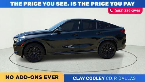 Black Sapphire Metallic 2022 BMW X6 xDrive40i