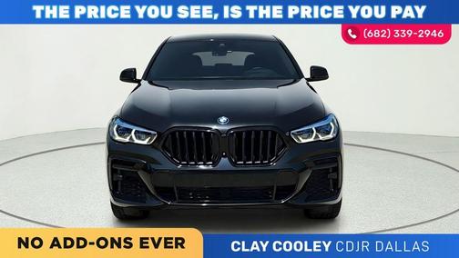 Black Sapphire Metallic 2022 BMW X6 xDrive40i