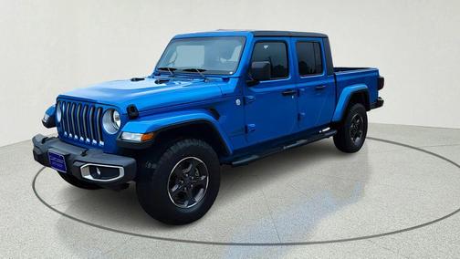 Hydro Blue Pearlcoat 2022 Jeep Gladiator Overland